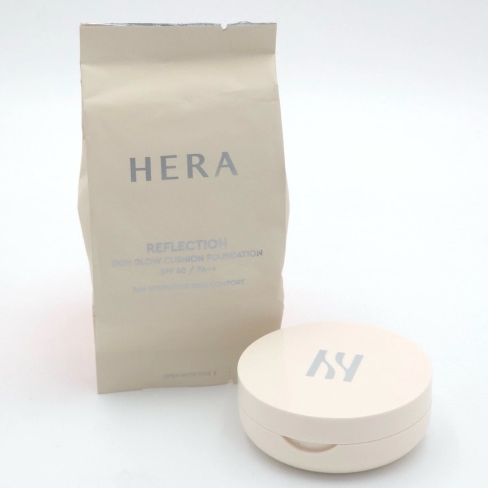 HERA Reflection Skin Glow Cushion Foundation 21N1 5g Mini SPF40 PA++ K-Beauty
